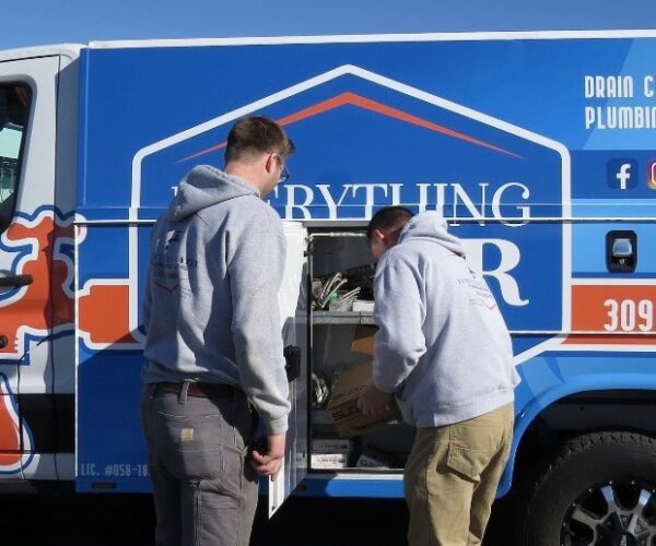 Everything water crew preparing for a job