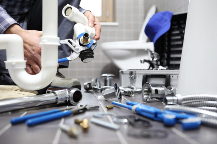 Professional plumbing services McLean County IL provided by an Everything Water technician.